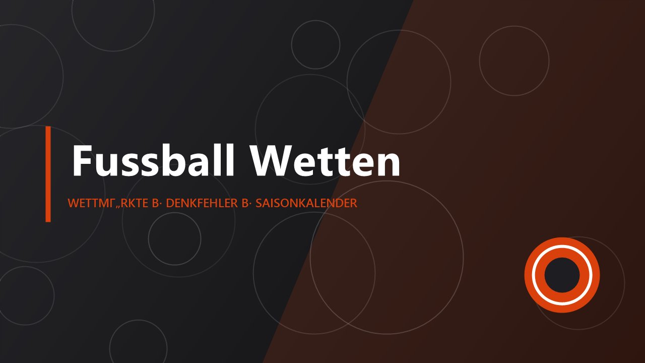 Fussball Wetten – Wettmärkte und Denkfehler