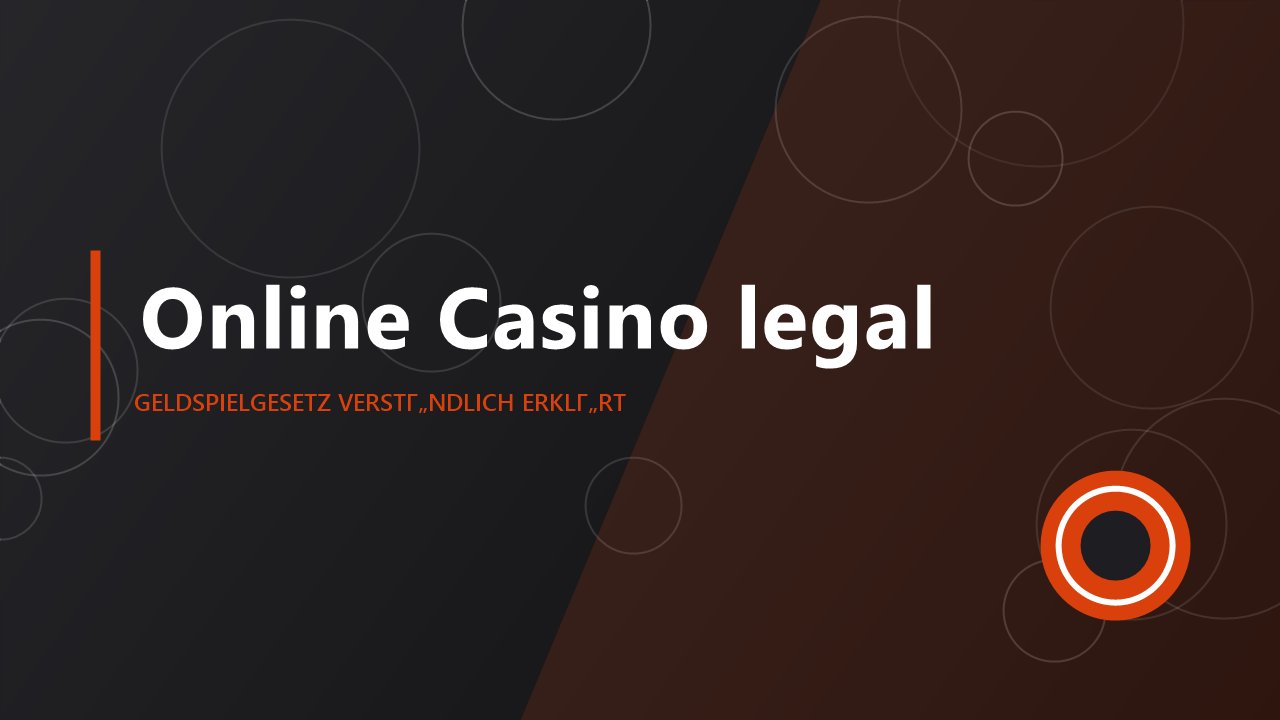 Online Casino legal Schweiz – Geldspielgesetz erklärt