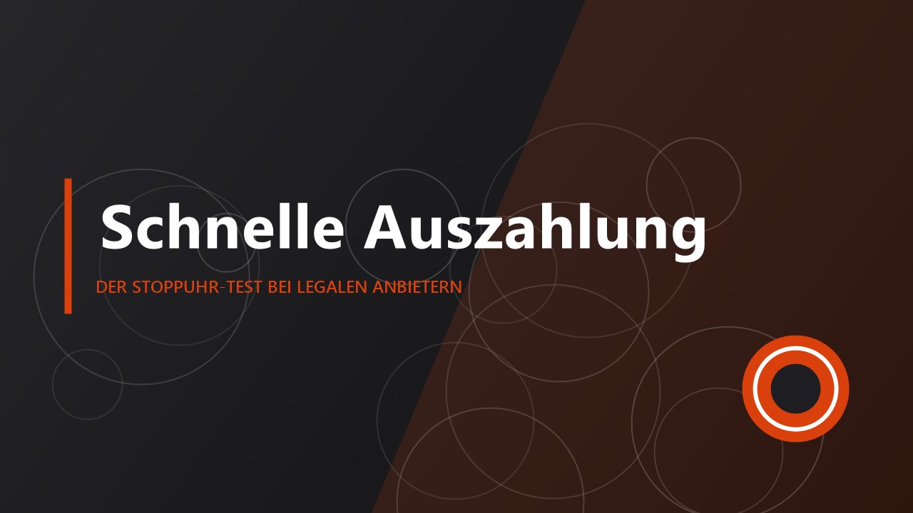 Online Casino schnelle Auszahlung – Stoppuhr-Test in Deutschland