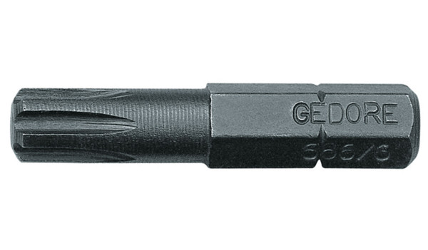 GEDORE 6540780 686 5 S-010 Schraubendreherbit 1/4'', Vorteilspack 10-tlg, RIBE M5