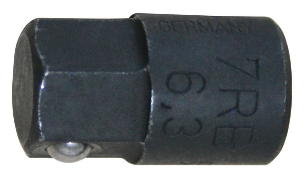GEDORE 2329239 7 RB-6,3 Bit-Adapter 1/4'' 6kt, 10 mm für 7 R / 7 UR