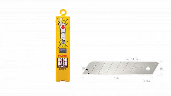 TAJIMA Abbrechklingen 25 mm LCB-65 Box á 10 Stk.