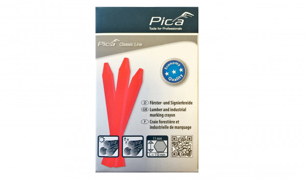 PICA 591/52 Signierkreide ECO, 11x110mm, WEISS