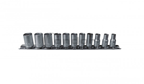 Condor 21211 Steckschlüssel-Einsätze, 11-tlg., 1/4'', zöllig, 6-kant 3/16-1/2''