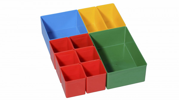 ProServe Insert 2, Einsatzboxen-Set 270x216x63mm für Koffer und Schubladen,