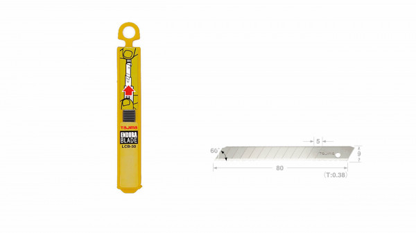 TAJIMA LCB30C/Y1 Abbrechklingen 9mm Box á 10 Stk.