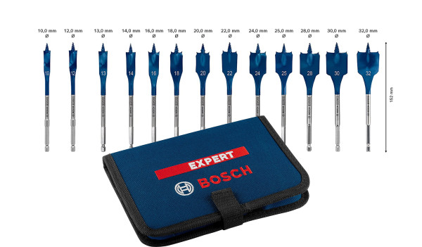 BOSCH 2608900336 SELFCUT Speed Bohrer 13tlg. Set 10-32mm EXPERT