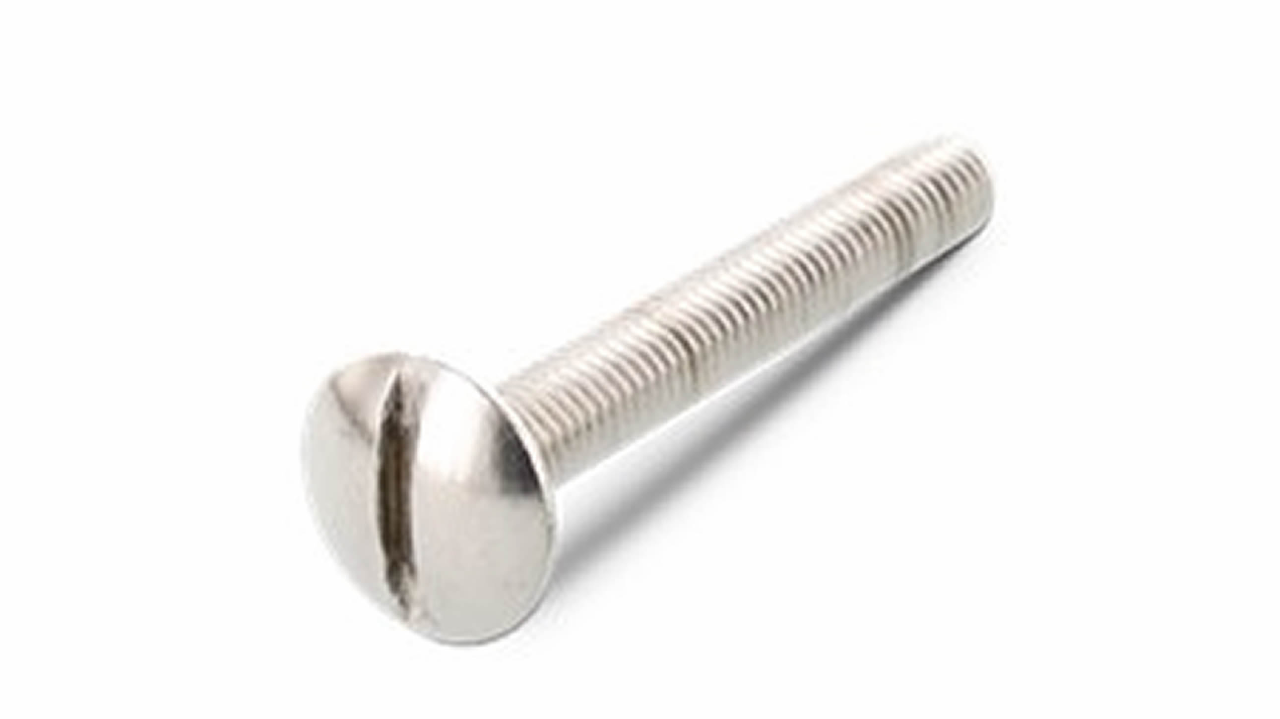Becherschrauben Edelstahl VA M3 Tellerschrauben Flachrundschrauben mit Schlitz 