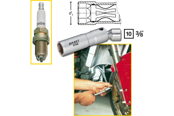 HAZET 4766 Zündkerzenschlüssel
