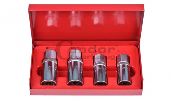 Condor 174 Stehbolzen-Auszieher-Satz, 4-tlg., 1/2''-Antrieb, 6-12 mm