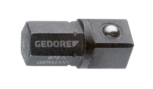 GEDORE 2000245 673 K Einsatz-Halter kurz 1/4'' skt - 1/4'' vkt