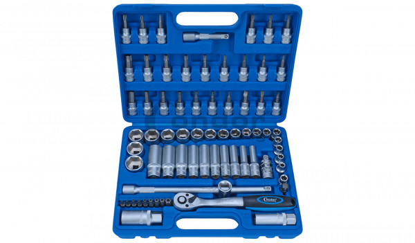 Condor 2171ZOLL Steckschlüssel-Satz, 71-tlg., 3/8'', 6-kant zöllig 1/4-15/16''