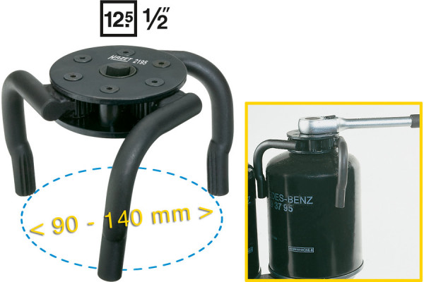 HAZET 2195 Kartuschenschlüssel