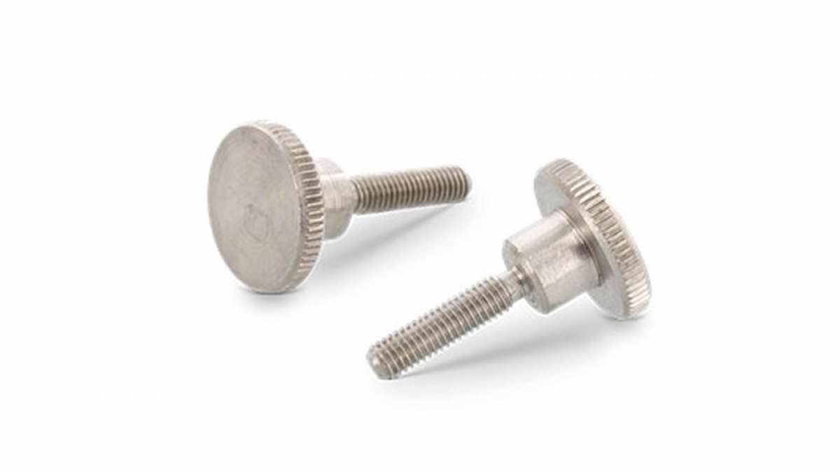 M3 M4 Edelstahl Rändelschrauben Handschraube Hohe Form DIN 464 Daumenschrauben E - Foto 6