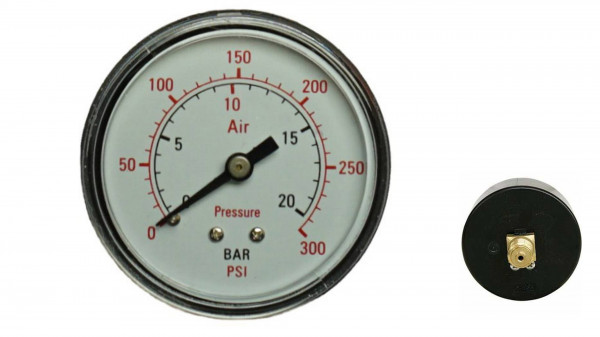 AEROTEC 9414582 Manometer 20bar 1/4 nach hinten